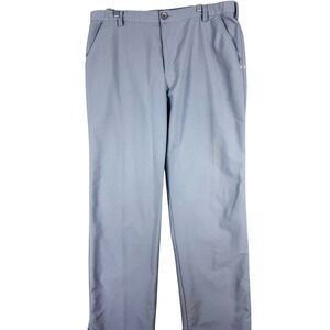 Under‎ Armour Bent Grass Tech Pants Mens 40x32 Gray Golf Performance Athletic
